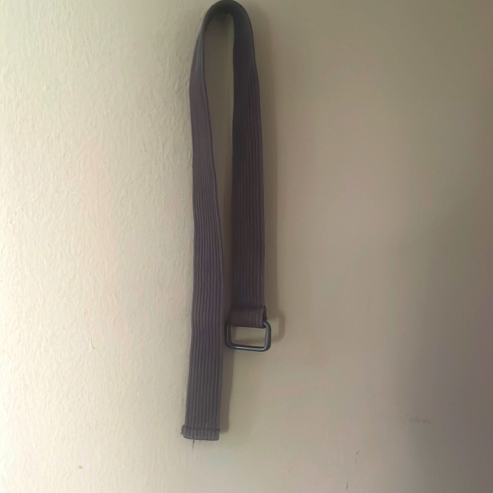 Canvas belt
